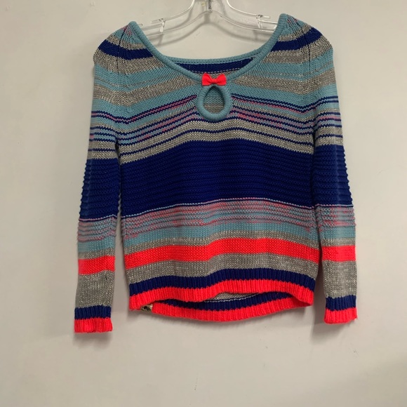 Little Marc Jacobs Striped Open Back Sweater - Picture 3 of 13